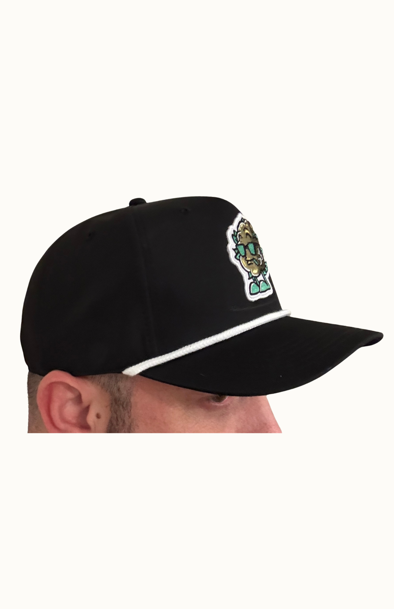 Black Nug Patch Snap Back