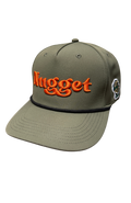 "Nugget" Green w/Black rope