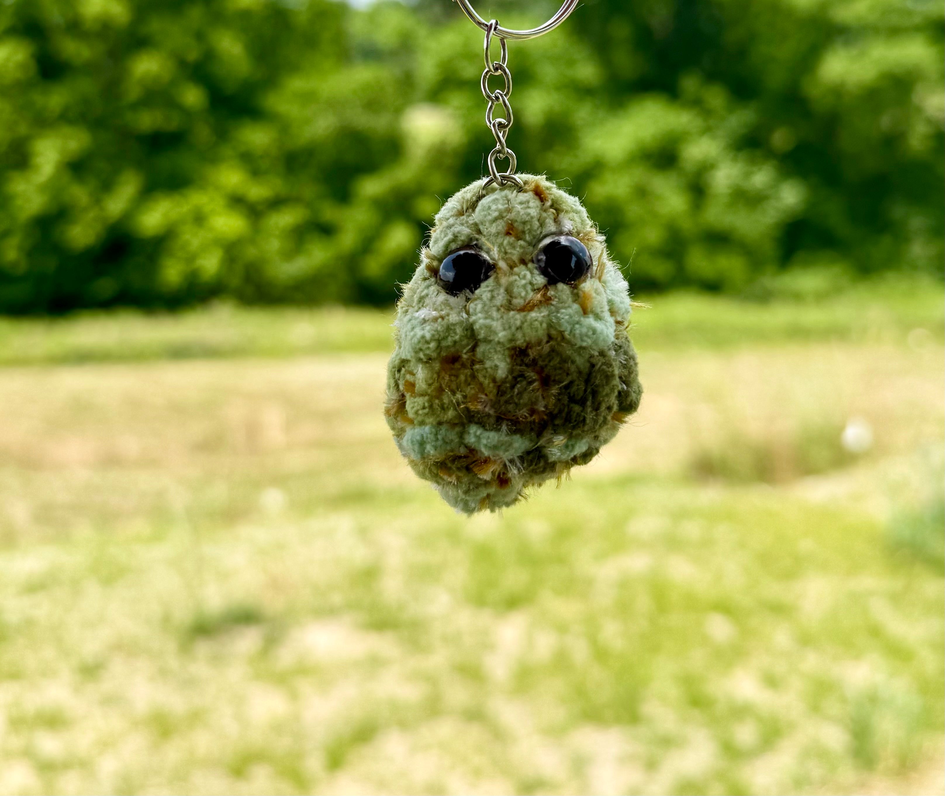 Gold Tri-Color Keychain