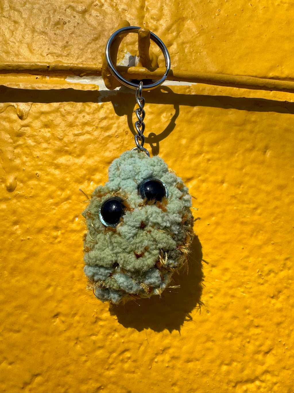 Gold Keychain Tri-Color