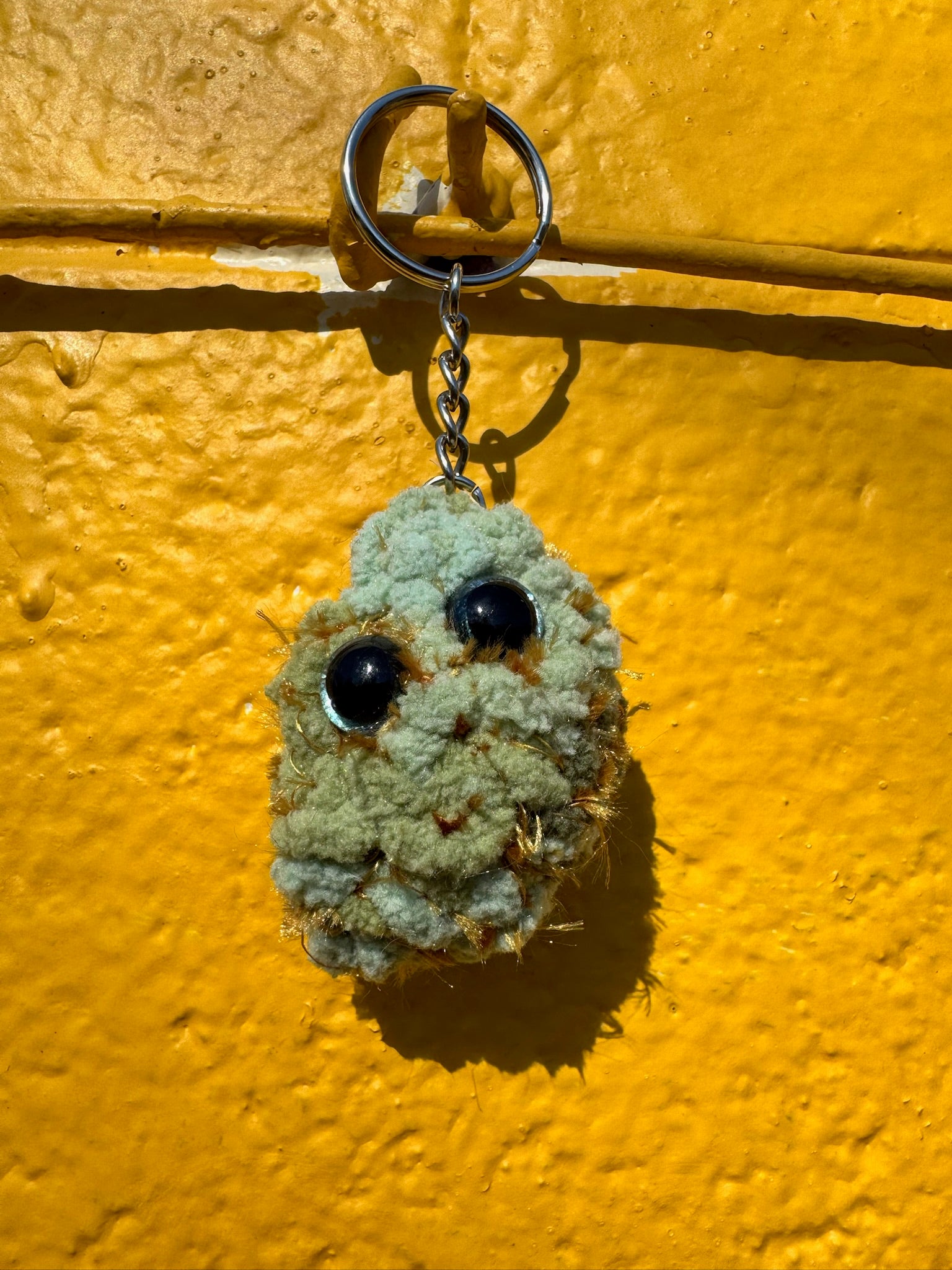 Gold Keychain Tri-Color